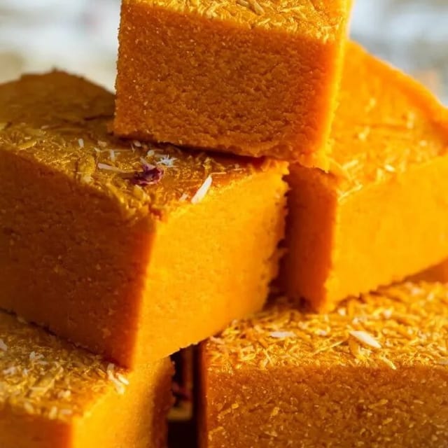 Mango Burfi.