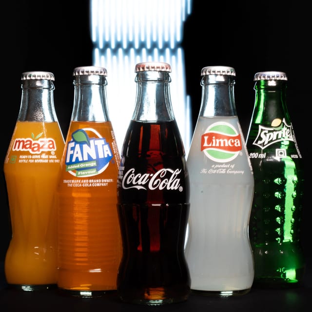 Coke/Sprite/Fanta Bottle.