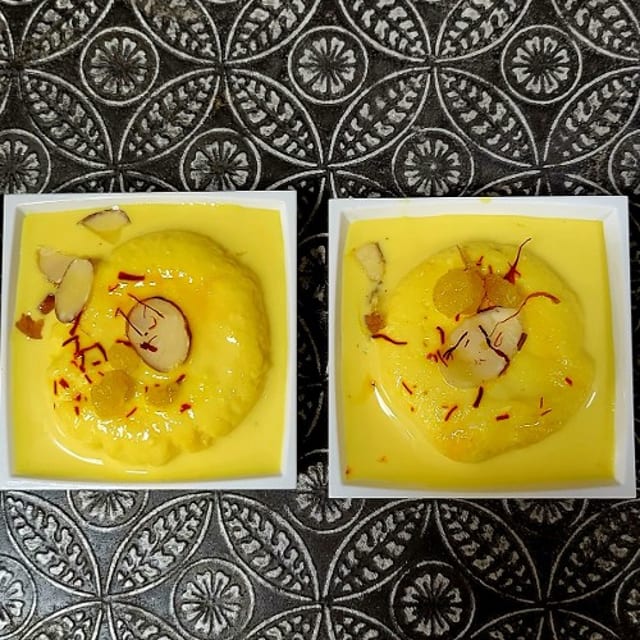 Mango Rasmalai.