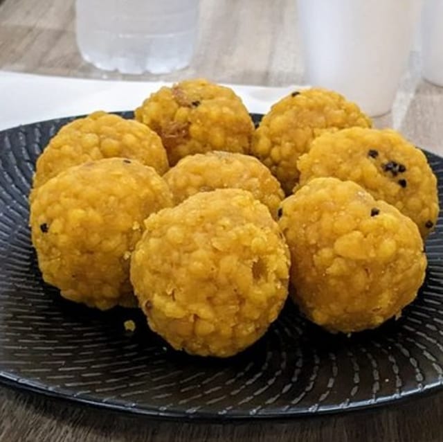 Boondi Ladoo.