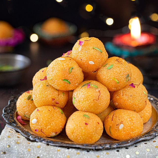Motichoor Ladoo.
