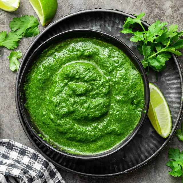Cilantro Chutney 4oz (Cilantro Sauce).